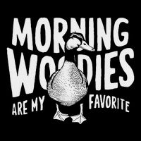 Morning Woody My Favorite Duck Hunting Funny Hunter Cooling Performance Crew T-Shirt
