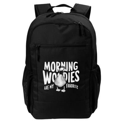 Morning Woody My Favorite Duck Hunting Funny Hunter Backpack