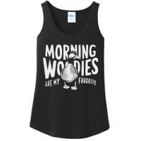 Morning Woody My Favorite Duck Hunting Funny Hunter Ladies Essential Tank