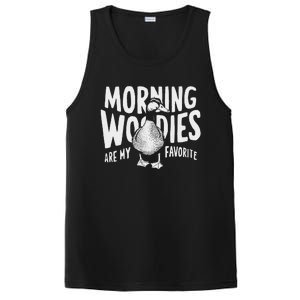 Morning Woody My Favorite Duck Hunting Funny Hunter PosiCharge Competitor Tank