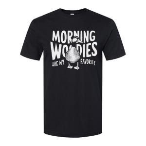 Morning Woody My Favorite Duck Hunting Funny Hunter Softstyle CVC T-Shirt