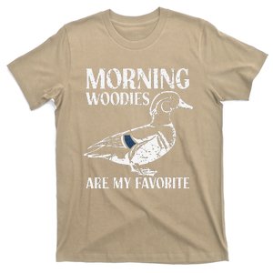 Morning Woody My Favorite Duck Hunting Funny Hunter T-Shirt