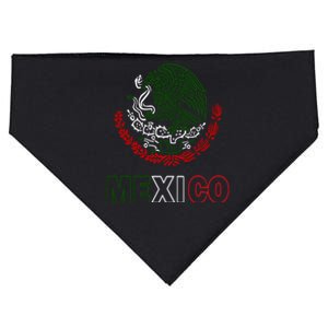 Mexico With Mexican Eagle From Flag USA-Made Doggie Bandana