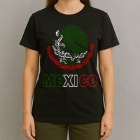 Mexico With Mexican Eagle From Flag T-Shirt