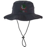 Mexico With Mexican Eagle From Flag Legacy Cool Fit Booney Bucket Hat