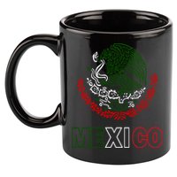 Mexico With Mexican Eagle From Flag 11oz C Handle Ceramic Mug