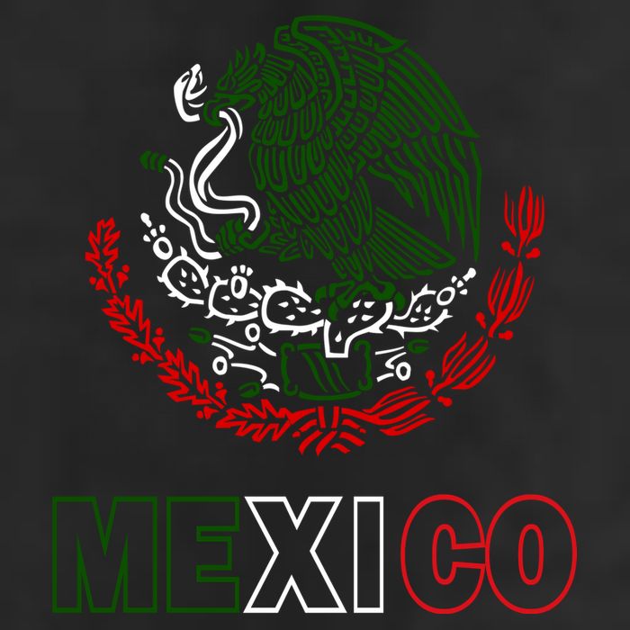 Mexico With Mexican Eagle From Flag 11oz C Handle Ceramic Mug
