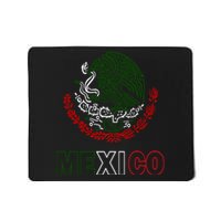 Mexico With Mexican Eagle From Flag Mousepad