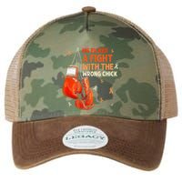 Ms Warrior Ms Picked A Fight Multiple Sclerosis Awareness Legacy Tie Dye Trucker Hat