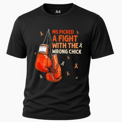 Ms Warrior Ms Picked A Fight Multiple Sclerosis Awareness Performance Shirt