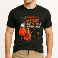 Ms Warrior Ms Picked A Fight Multiple Sclerosis Awareness Performance Shirt