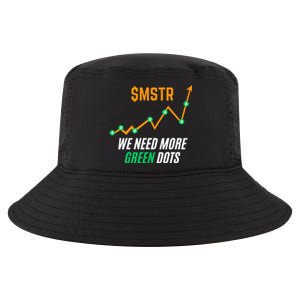 $Mstr We Need More Green Dots Microstrategy Bitcoin Cool Comfort Performance Bucket Hat