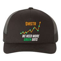 $Mstr We Need More Green Dots Microstrategy Bitcoin Yupoong Adult 5-Panel Trucker Hat