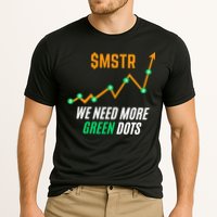 $Mstr We Need More Green Dots Microstrategy Bitcoin Cooling Performance Crew T-Shirt