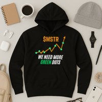 $Mstr We Need More Green Dots Microstrategy Bitcoin Hoodie