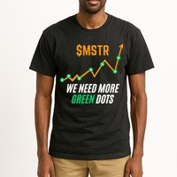 $Mstr We Need More Green Dots Microstrategy Bitcoin Tall T-Shirt