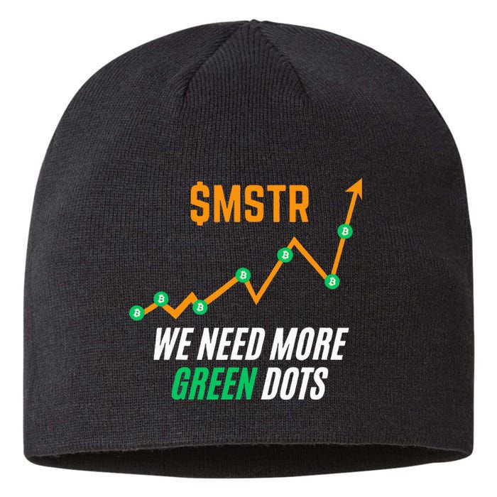 $Mstr We Need More Green Dots Microstrategy Bitcoin Sustainable Beanie