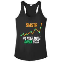 $Mstr We Need More Green Dots Microstrategy Bitcoin Ladies PosiCharge Competitor Racerback Tank