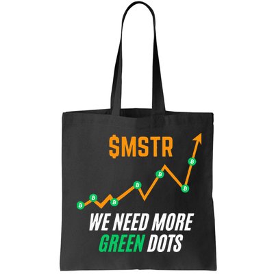 $Mstr We Need More Green Dots Microstrategy Bitcoin Bag