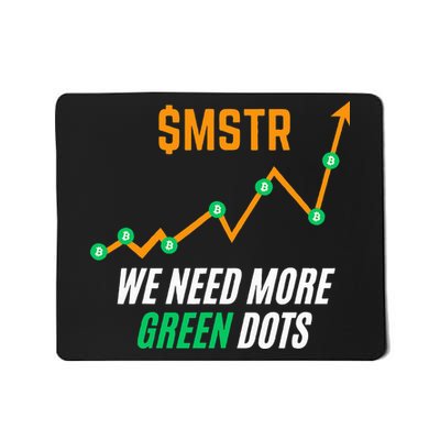 $Mstr We Need More Green Dots Microstrategy Bitcoin Mousepad