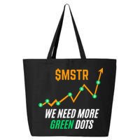 $Mstr We Need More Green Dots Microstrategy Bitcoin 25L Jumbo Tote