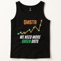 $Mstr We Need More Green Dots Microstrategy Bitcoin Tank Top
