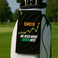 $Mstr We Need More Green Dots Microstrategy Bitcoin Golf Towel