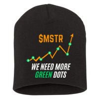 $Mstr We Need More Green Dots Microstrategy Bitcoin Short Acrylic Beanie