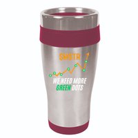 $Mstr We Need More Green Dots Microstrategy Bitcoin 16oz Travel Tumbler