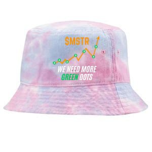 $Mstr We Need More Green Dots Microstrategy Bitcoin Tie-Dyed Bucket Hat