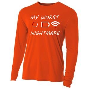 My Worst Nightmare Funny Funny Gift Gamer Cute Gift Cooling Performance Long Sleeve Crew