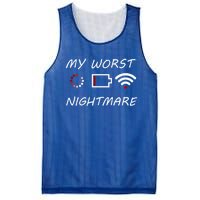 My Worst Nightmare Funny Funny Gift Gamer Cute Gift Mesh Reversible Basketball Jersey Tank