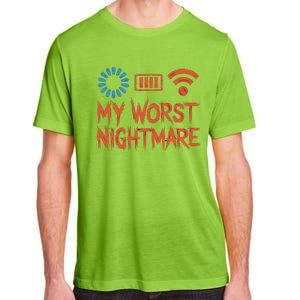 My Worst Nightmare Funny Funny Gift For Gamers Funny Gift Adult ChromaSoft Performance T-Shirt