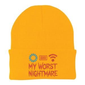 My Worst Nightmare Funny Funny Gift For Gamers Funny Gift Knit Cap Winter Beanie