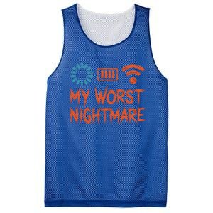 My Worst Nightmare Funny Funny Gift For Gamers Funny Gift Mesh Reversible Basketball Jersey Tank