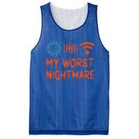 My Worst Nightmare Funny Funny Gift For Gamers Funny Gift Mesh Reversible Basketball Jersey Tank