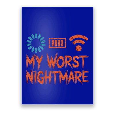 My Worst Nightmare Funny Funny Gift For Gamers Funny Gift Poster