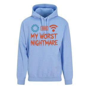 My Worst Nightmare Funny Funny Gift For Gamers Funny Gift Unisex Surf Hoodie