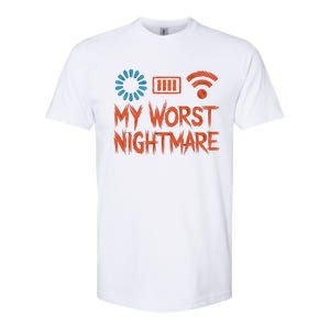 My Worst Nightmare Funny Funny Gift For Gamers Funny Gift Softstyle CVC T-Shirt