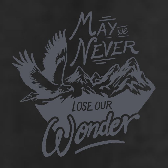 May We Never Lose Our Wonder Nature Adult Drive Performance Visor