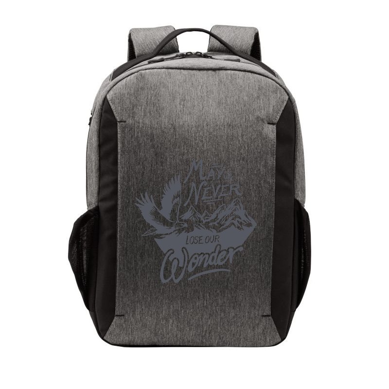 May We Never Lose Our Wonder Nature Vector Backpack