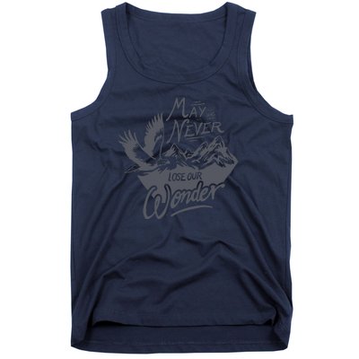 May We Never Lose Our Wonder Nature Tank Top