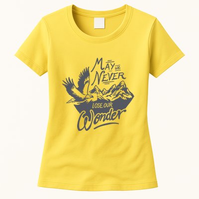 May We Never Lose Our Wonder Nature Womens T-Shirt