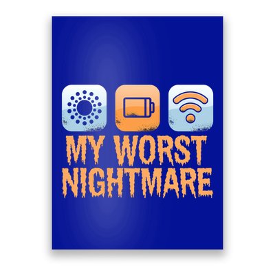 My Worst Nightmare Funny Funny Gift For Gamers Gift Poster