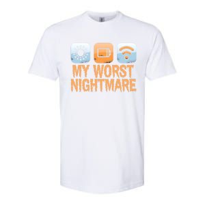 My Worst Nightmare Funny Funny Gift For Gamers Gift Softstyle CVC T-Shirt