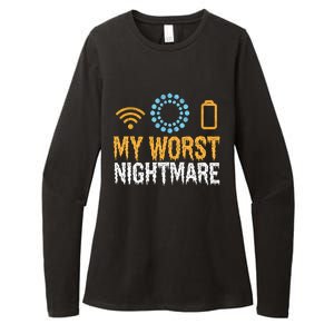 My Worst Nightmare Funny Funny Gift For Gamers Gift Womens CVC Long Sleeve Shirt