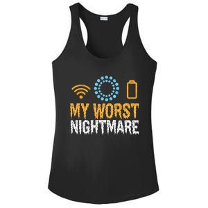 My Worst Nightmare Funny Funny Gift For Gamers Gift Ladies PosiCharge Competitor Racerback Tank