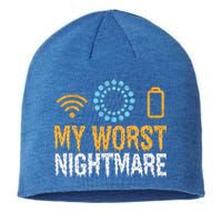 My Worst Nightmare Funny Funny Gift For Gamers Gift Sustainable Beanie