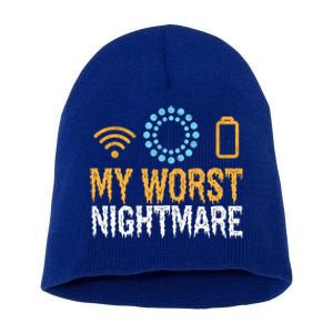 My Worst Nightmare Funny Funny Gift For Gamers Gift Short Acrylic Beanie