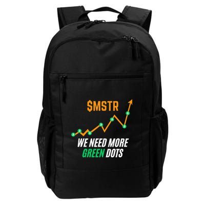 $Mstr We Need More Green Dots Microstrategy Bitcoin Daily Commute Backpack